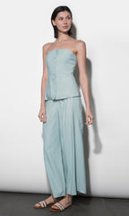 Yuri Wide Leg Pleated Pants