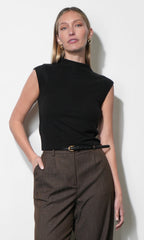 Paloma Funnel Neck Knit Top