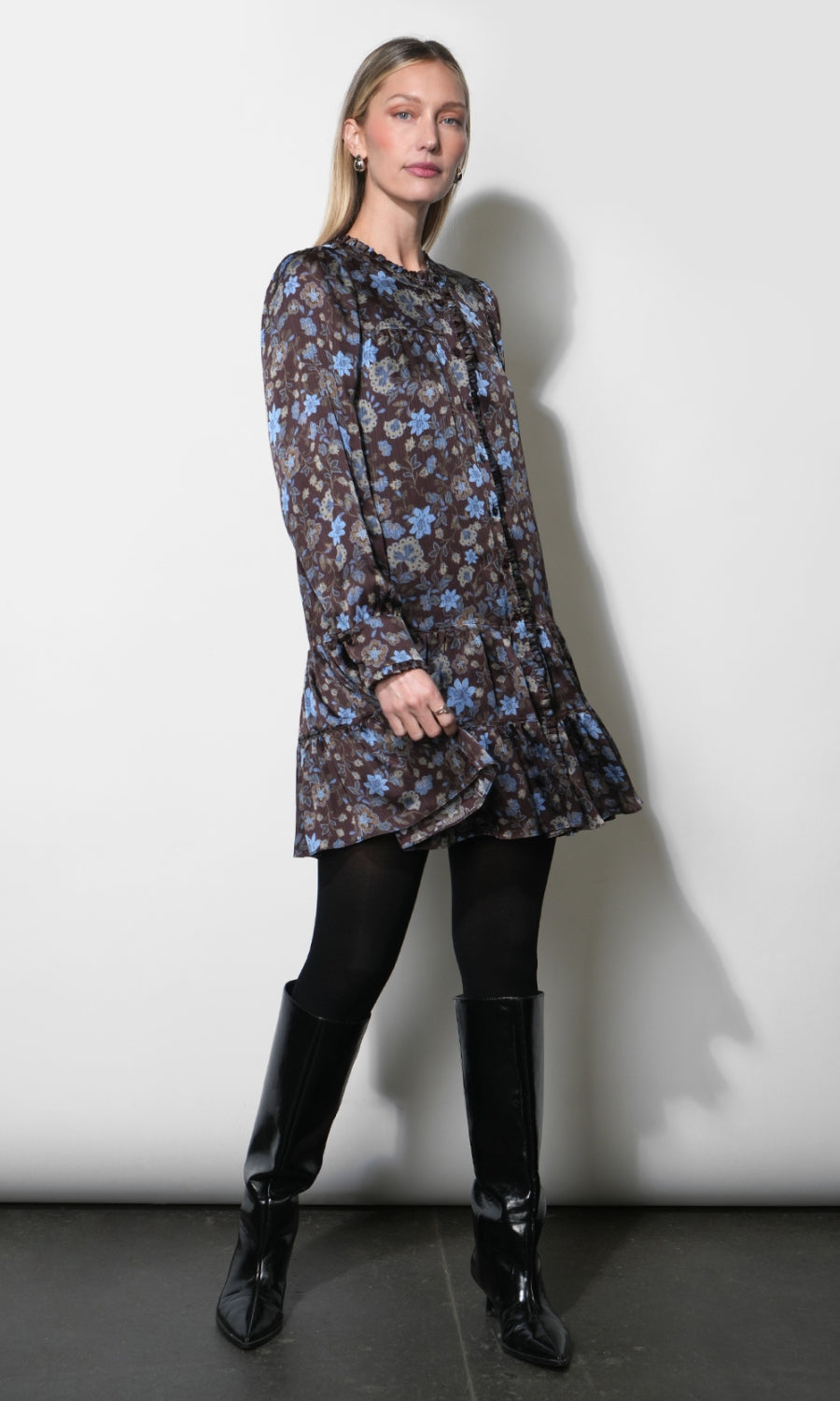 Winnie Popover Mini Dress