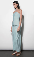 Yuri Wide Leg Pleated Pants