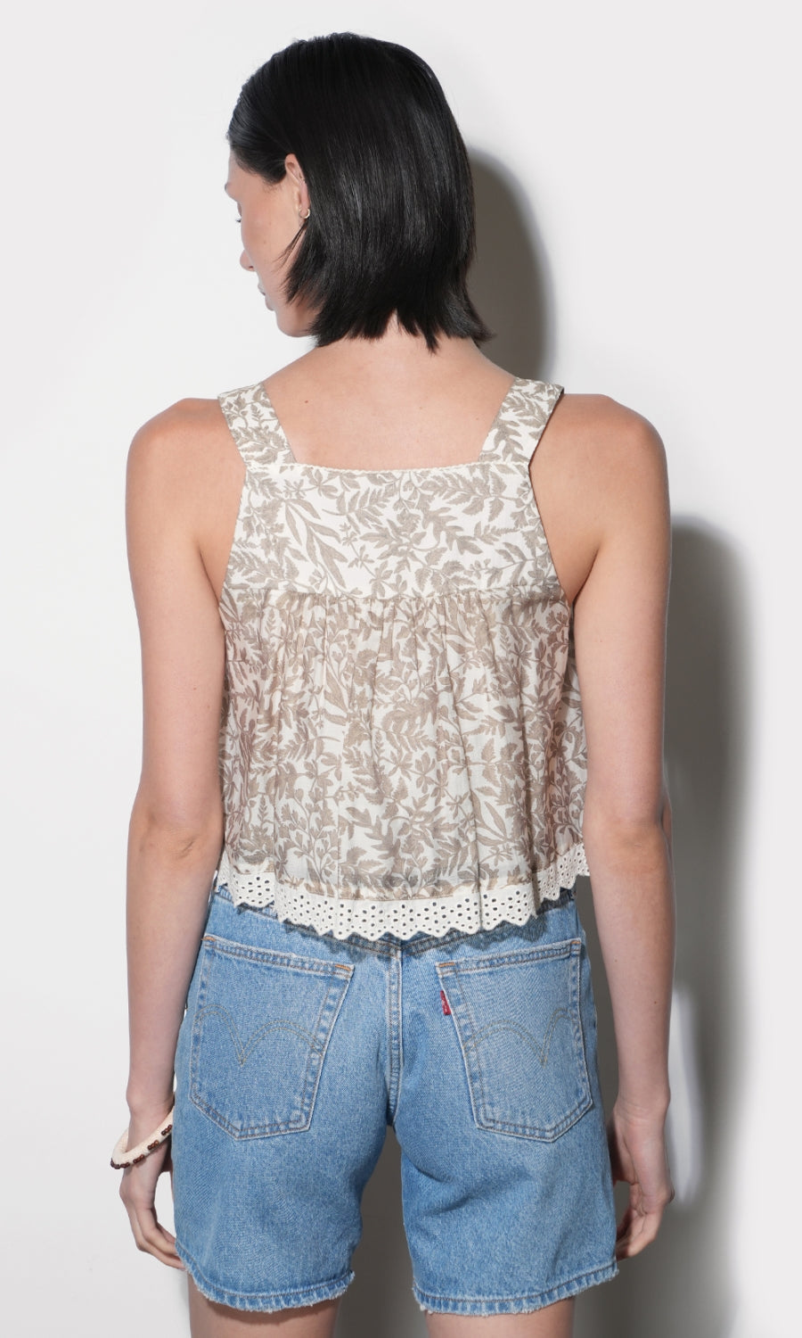 Wanda Pintucked Top