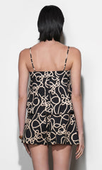 Raelynn Tie Front Swing Top