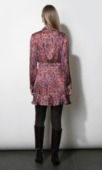 Olivia Tie Neck Mini Dress