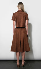 Biar Suede Top