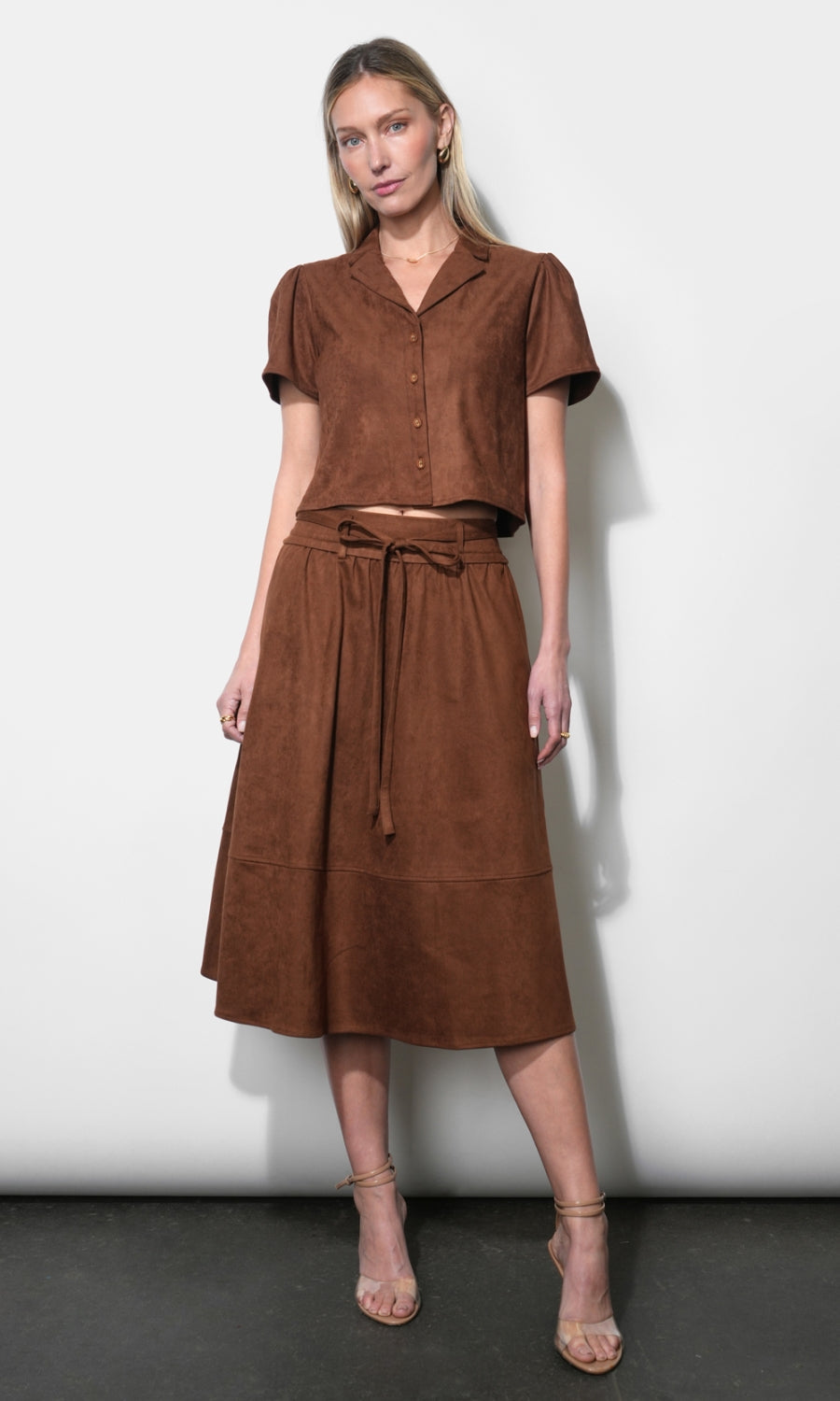 Biar Suede Top