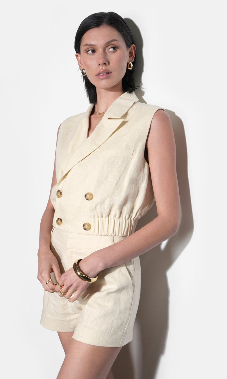 Haisley Linen Shorts
