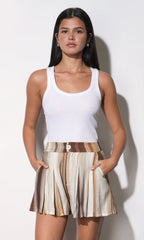 Valerie Vertical Watercolor Shorts