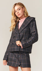 Ruiza Check Mini Skirt - FINAL SALE