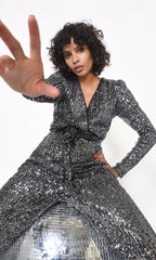 Besly Mini Sequins Jumpsuit - FINAL SALE