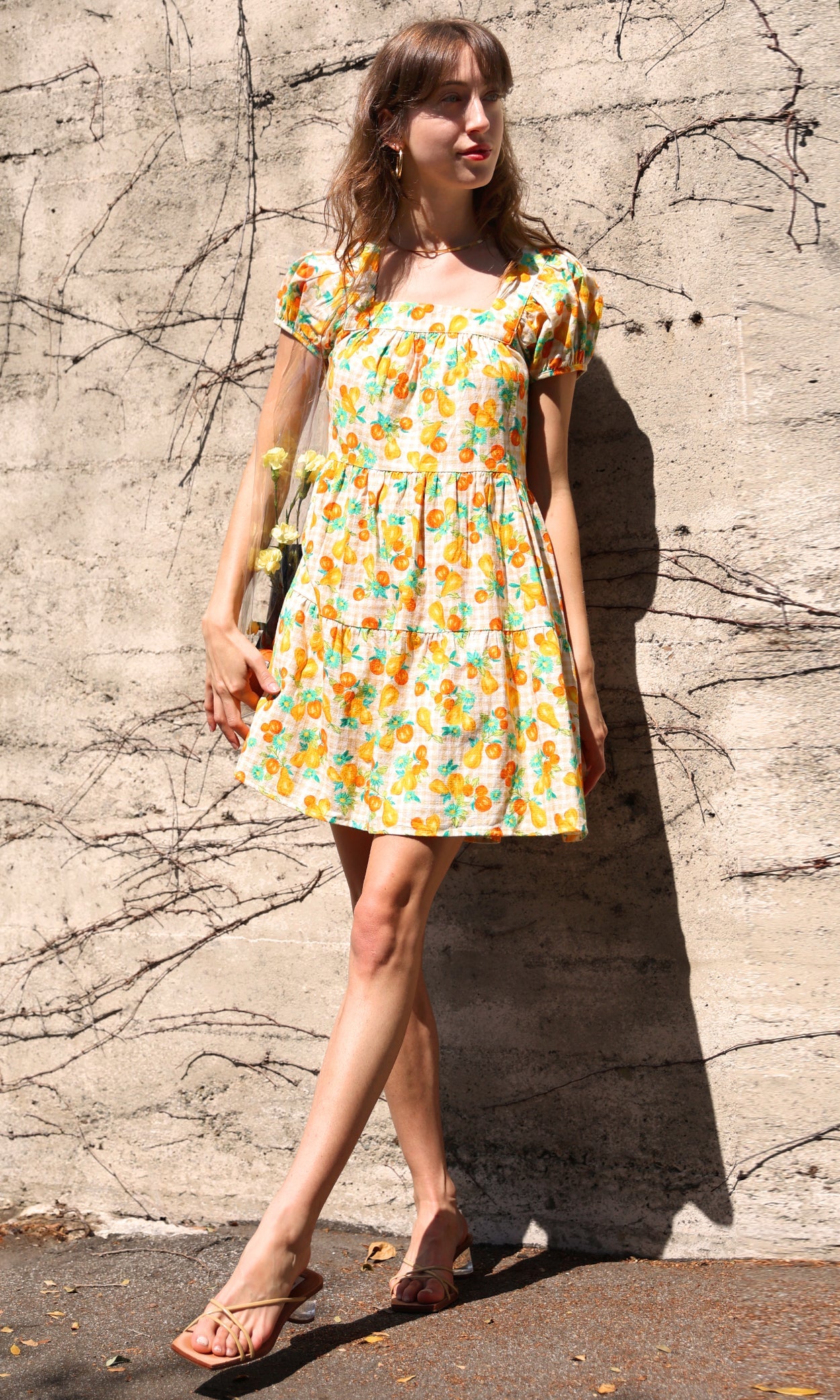 Lora Gingham Cap Sleeve Dress - FINAL SALE