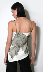Lennon Side Tie Asymmetric Cami Top