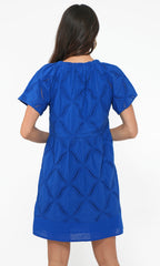 Fawn Embroidered Popover Dress