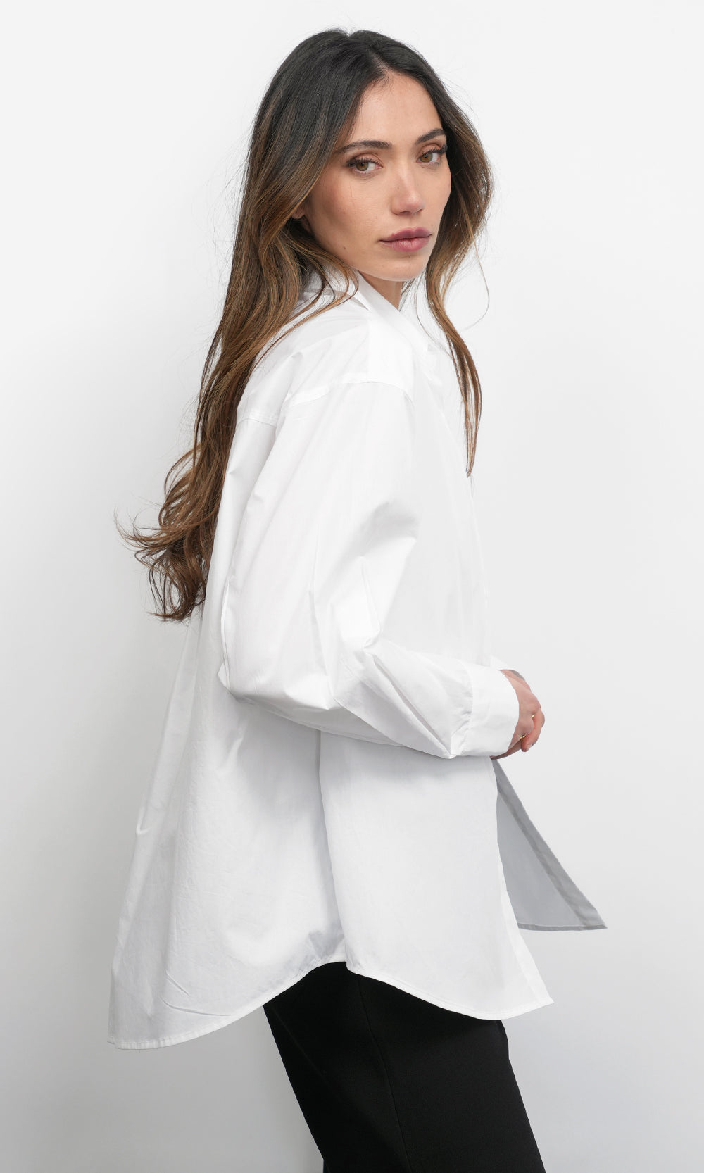 Eleanor Twofer Oversized Shirt