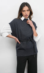Jamie Oversized Open Back Vest