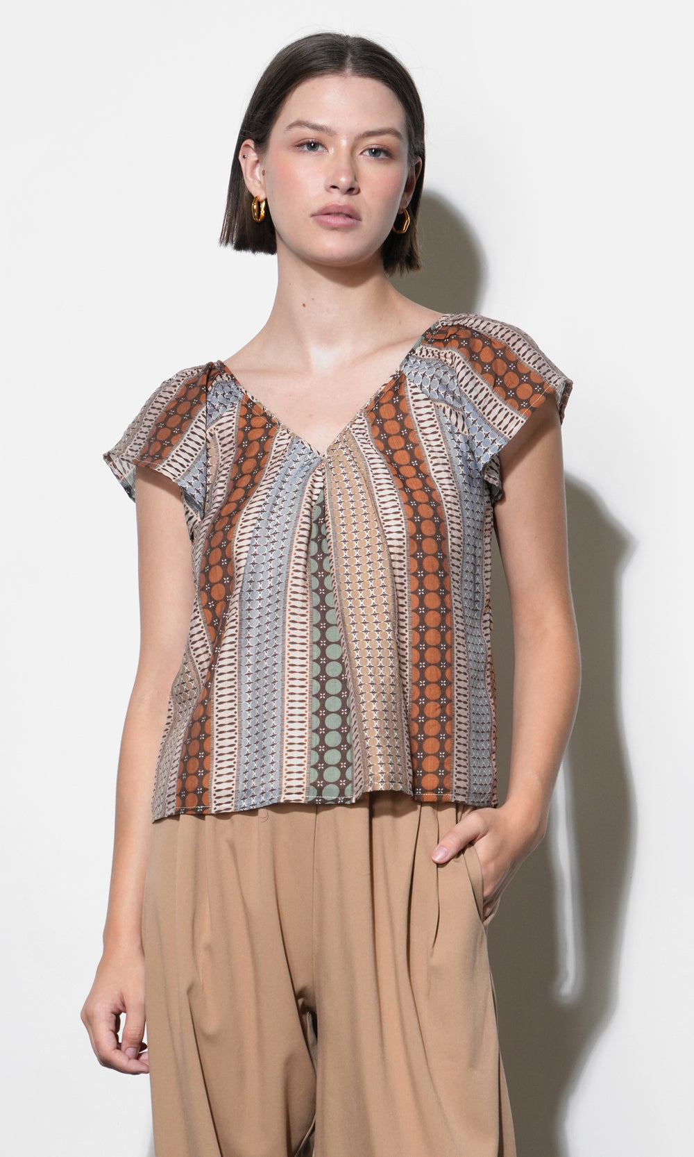 Illiana Short Sleeve Top