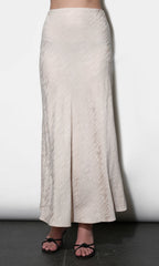 Josephine Textured Maxi Slip Skirt
