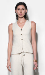 Raven Slim Fit Knit Vest