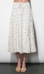 Sadue Godet Midi Skirt