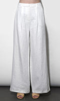 Savannah Wide Leg Linen Pants