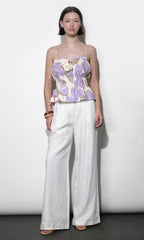 Savannah Wide Leg Linen Pants
