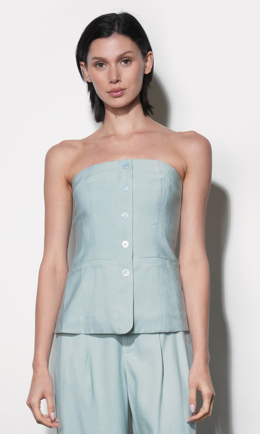 Yuri Strapless Vest Top