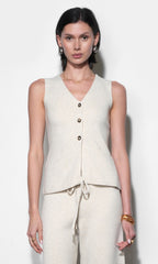 Raven Slim Fit Knit Vest