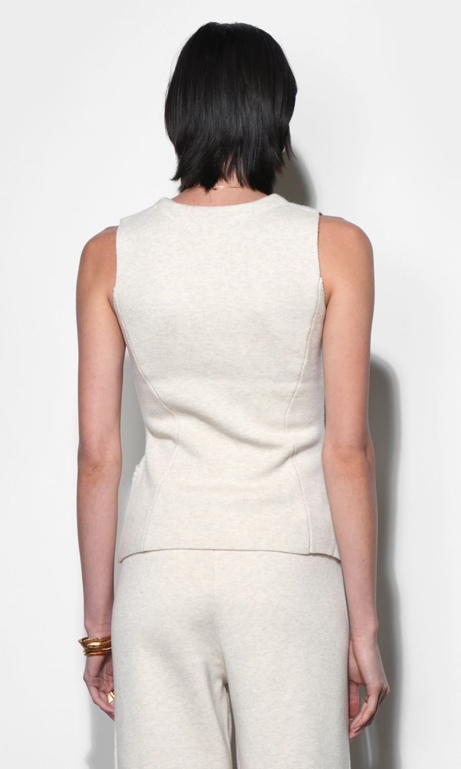 Raven Slim Fit Knit Vest