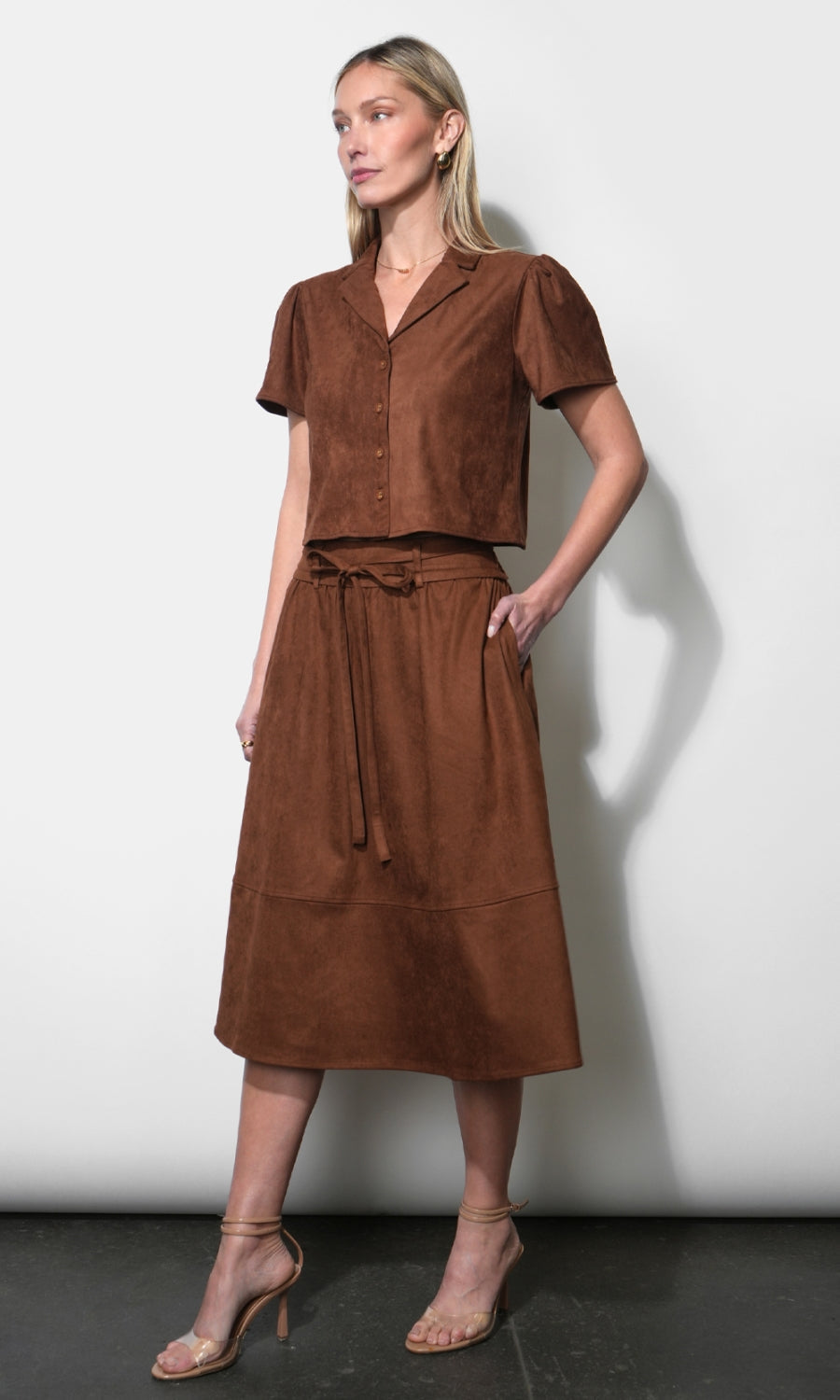 Biar Suede Top