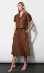 Biar Suede Top