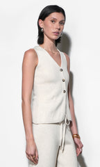 Raven Slim Fit Knit Vest