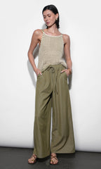 Quincy Crochet Knit Sleeveless Top