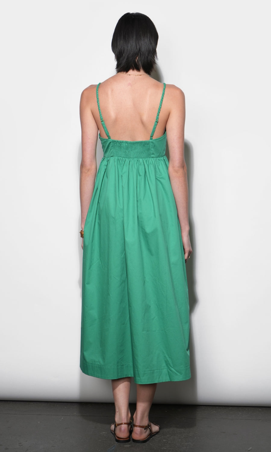 Libby Boned Bodice Midi Dress