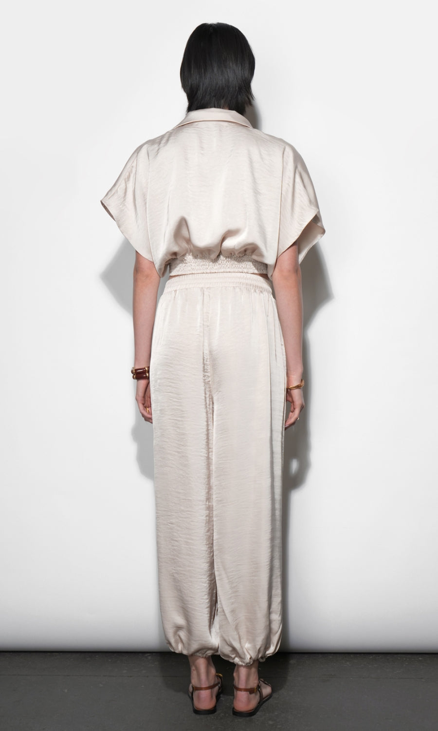 Ophelia Elastic Waist Balloon Pants